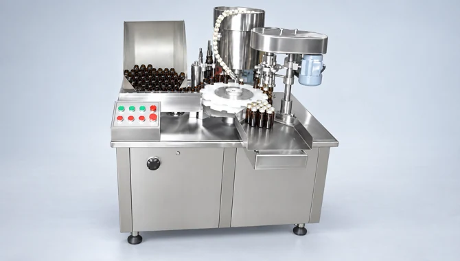 Rotary Oral-Liquid Filler, Screw Cap
