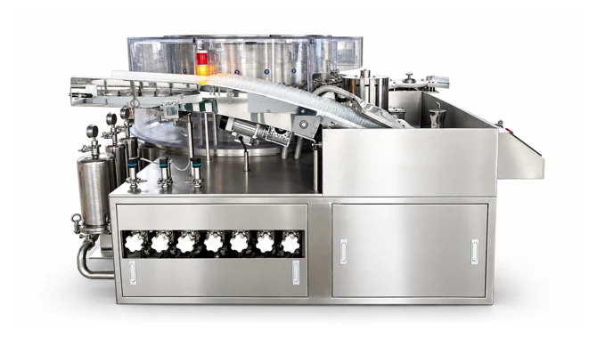 Vertical Ultrasonic Bottle Washer