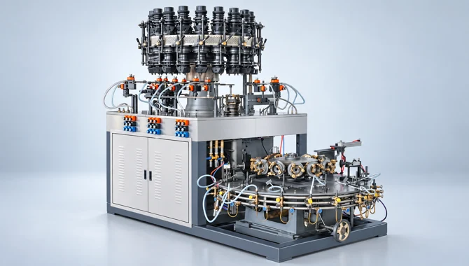 18-Head Vertical-To-Horizontal Bottle Forming Machine