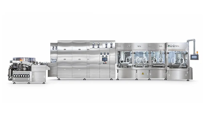 Full-Servo Vial Filling Production Line