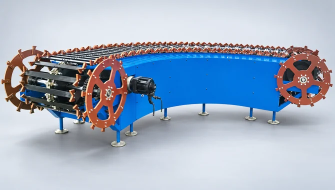 90-Degree Glass Tube Conveyor