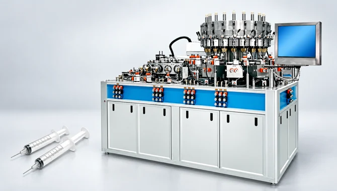 Vertical Prefilled Syringe Forming Line
