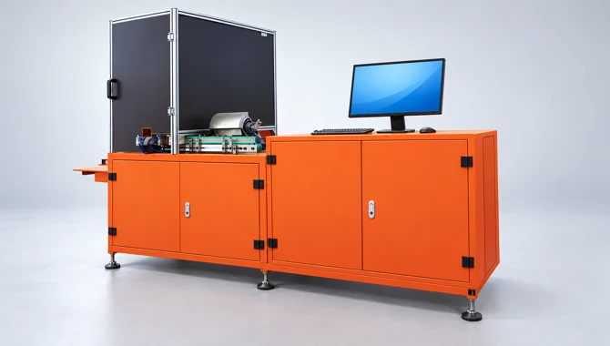 Four-Output Vial Inspection Machine