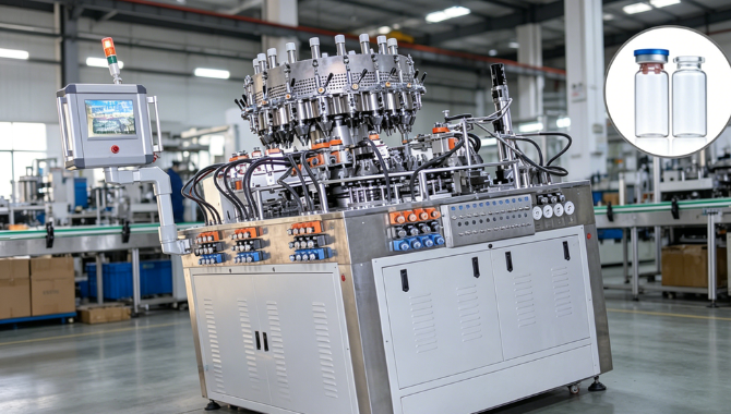 Magnetic levitation vial production line