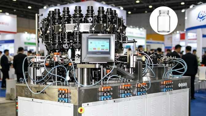18-head glass vial forming machine