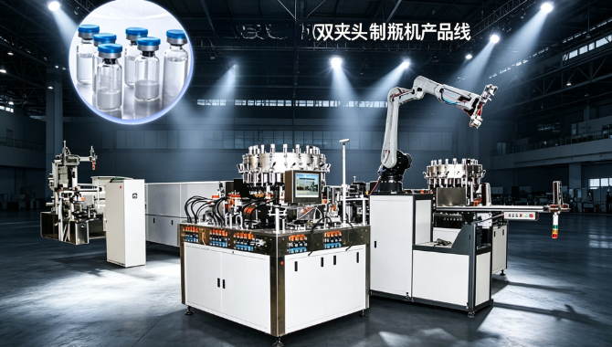 Pharmaceutical glass vial manufacturing equipment