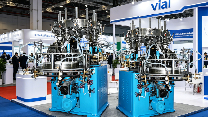 Multi-head vial forming equipment