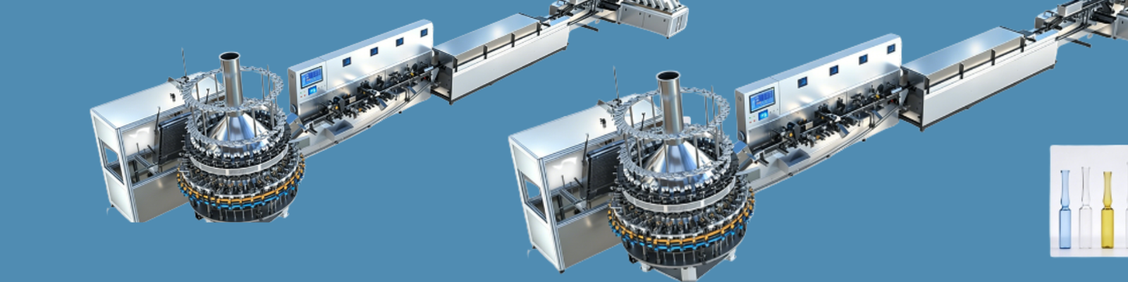 Ampoule production line