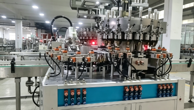 Pharmaceutical cartridge production machine