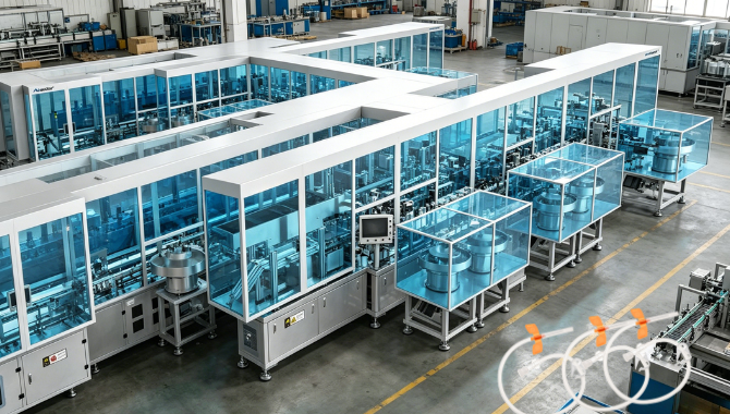 Automatic AV fistula needle assembly machine