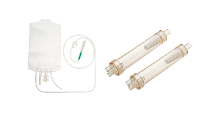 Automatic blood transfusion set assembly machine