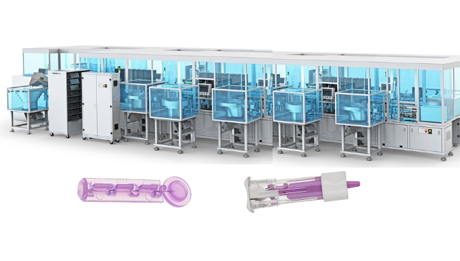 Automatic Disposable Lancet Assembly Machine