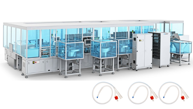 Automatic Urinary Catheter Assembly Machine