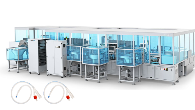 Automated Medical Catheter Processing Equipment