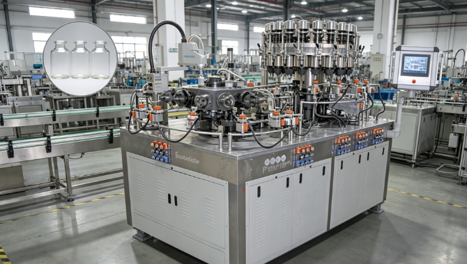 50 head vial forming production line