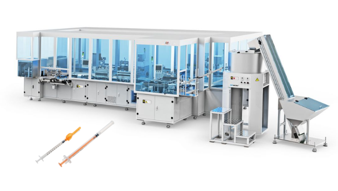 Automatic Insulin Syringe Assembly Machine
