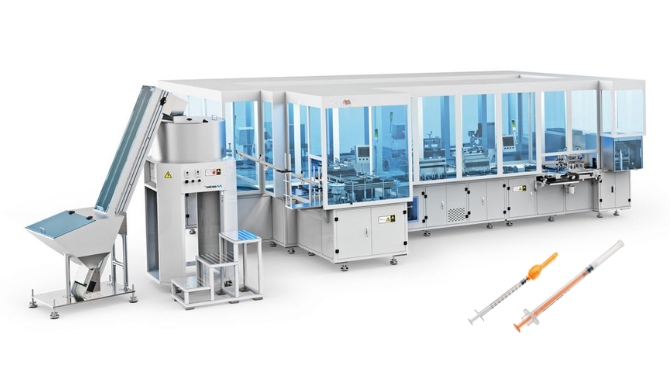 Automatic Insulin Syringe Manufacturing Machine