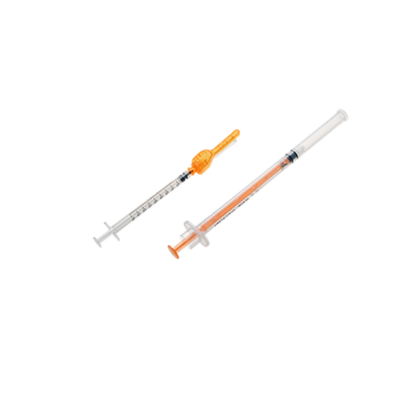 Medical insulin syringe
