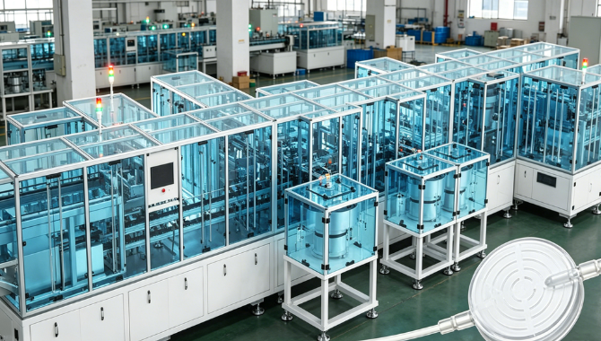 Automatic leukocyte reduction filter assembly machine