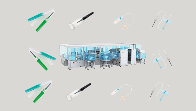 Automated Medical Consumable Needle Catheter Assembling Machine