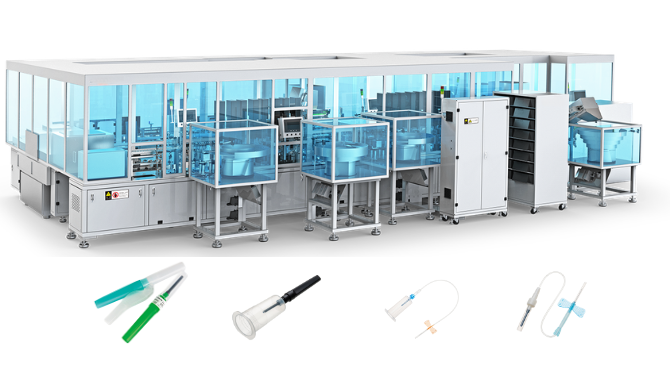 Medical Safety Needle and Catheter Assembly Machinery
