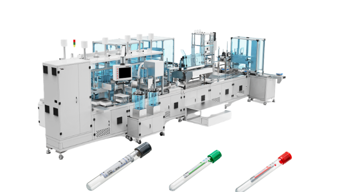 Blood Collection Tube Forming and Assembly Line