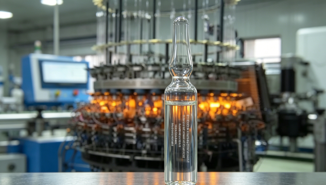 GMP vertical ampoule production machine