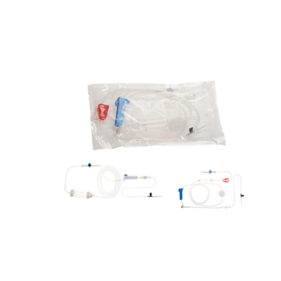 Disposable IV infusion set production line