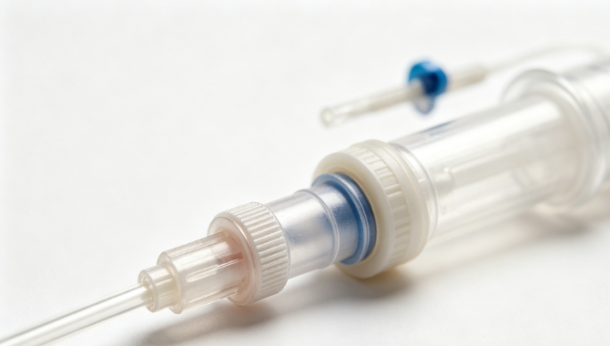 Automatic disposable IV infusion set assembly machine