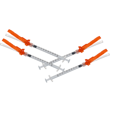 Auto-disable syringe production line