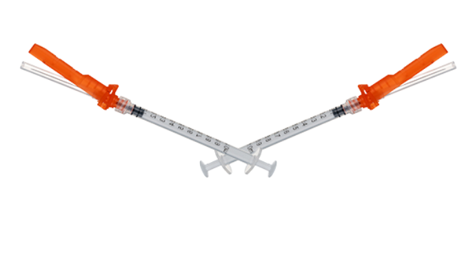 Automatic safety syringe production line