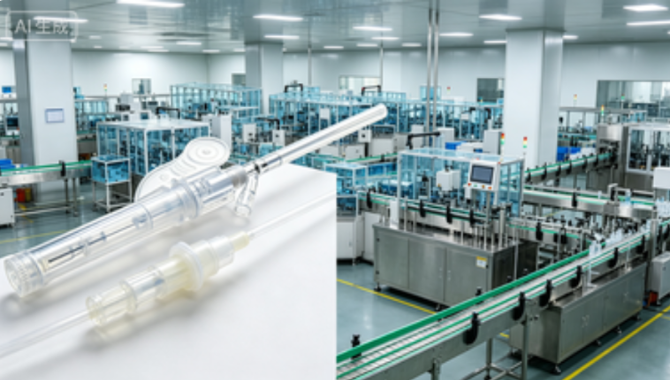 Automatic IV cannula assembly machine